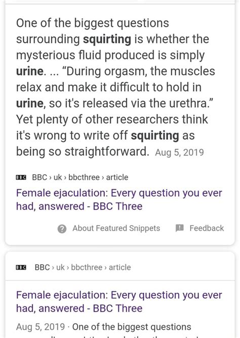 is squirting urine|Female ejaculation: Every question you ever had, answered .